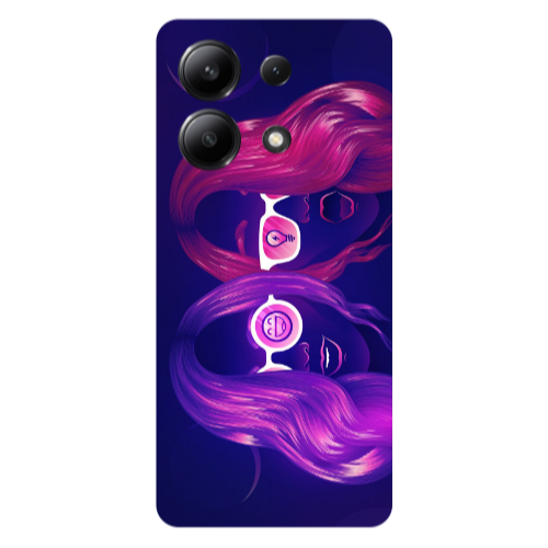 Xiaomi Redmi Note 13 4G Dual style Transparent Silicone TPU Θήκη