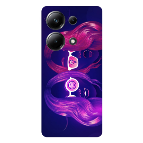 Xiaomi Poco M6 Pro 4G Dual style Transparent Silicone TPU Θήκη