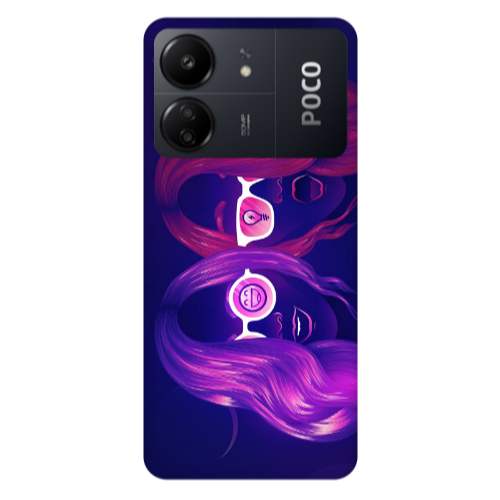 Xiaomi Poco C65 Dual style Transparent Silicone TPU Θήκη