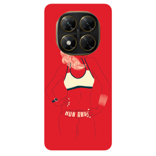 Xiaomi Poco X7 Run away Transparent Silicone TPU Θήκη
