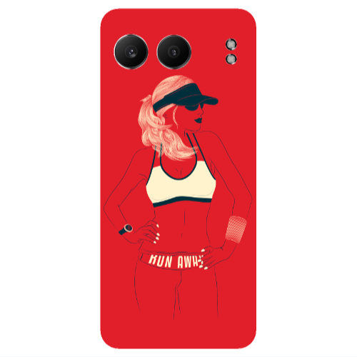 Oneplus Nord 4 Run away Transparent Silicone TPU Θήκη