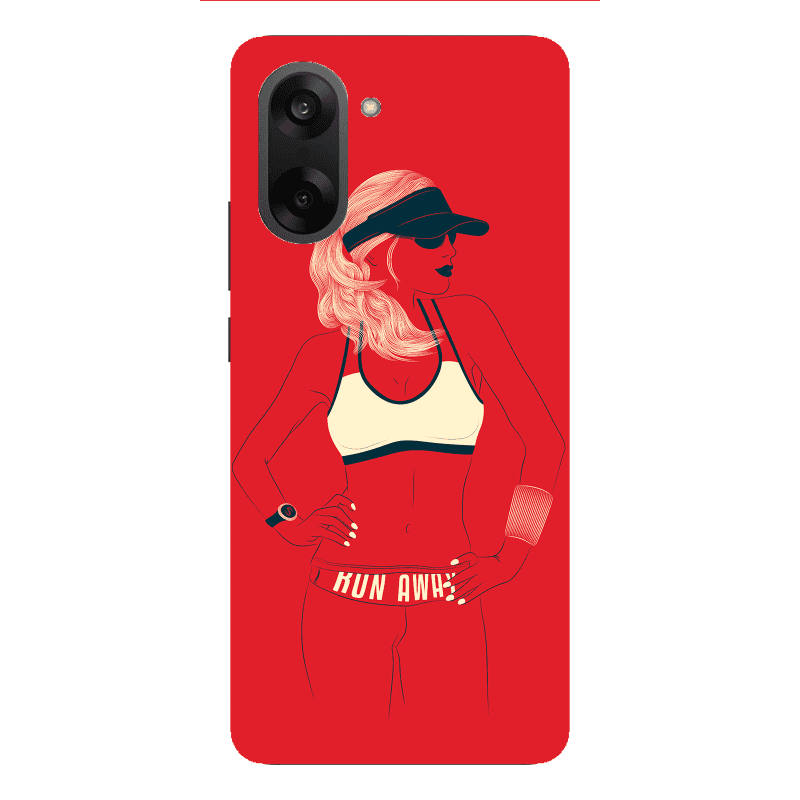 Oneplus Nord CE 5 Run away Transparent Silicone TPU Θήκη