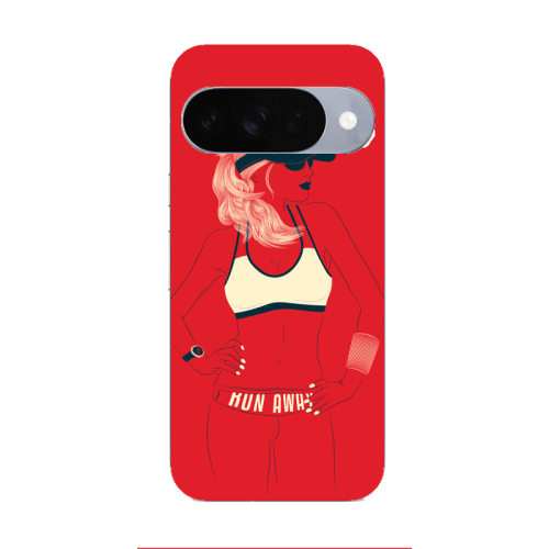 Google Pixel 10 Run away Transparent Silicone TPU Θήκη