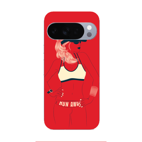 Google Pixel 10 Pro Run away Transparent Silicone TPU Θήκη
