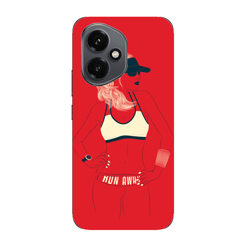 Honor Magic 400 Run away Transparent Silicone TPU Θήκη