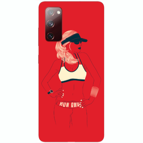 Samsung S20 FE Run away Transparent Silicone TPU Θήκη