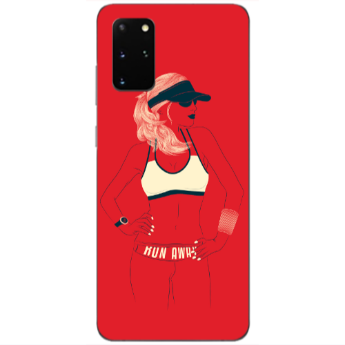 Samsung S20 Plus Run away Transparent Silicone TPU Θήκη