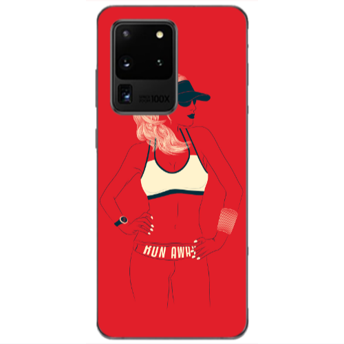 Samsung S20 Ultra Run away Transparent Silicone TPU Θήκη