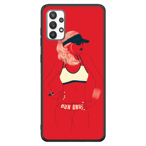 Samsung A13 4G Run away Black Glossy Θήκη