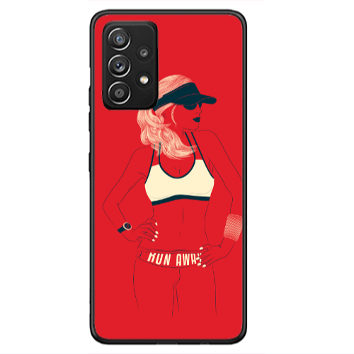 Samsung A53 Run away Black Glossy Θήκη