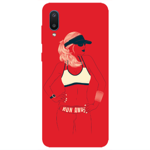 Samsung A02 Run away Transparent Silicone TPU Θήκη