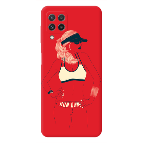 Samsung A22 4G Run away Transparent Silicone TPU Θήκη