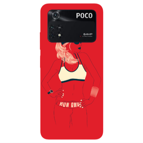 Xiaomi Poco M4 Pro 4G Run away Transparent Silicone TPU Θήκη