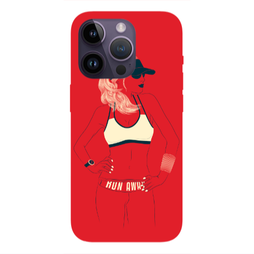 Apple iPhone 14 Pro  Run away Transparent Silicone TPU Θήκη