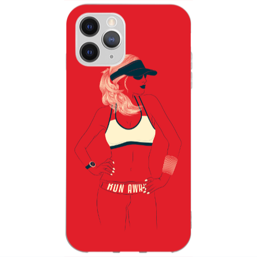 Apple iPhone 13 Pro Run away Transparent Silicone TPU Θήκη