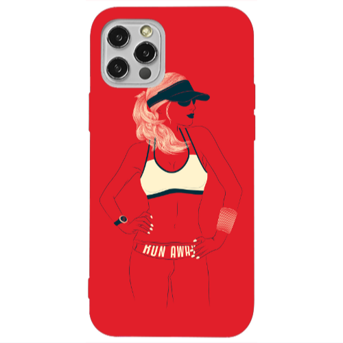 Apple iPhone 12 Pro Run away Transparent Silicone TPU Θήκη