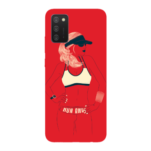 Samsung A03S Run away Transparent Silicone TPU Θήκη