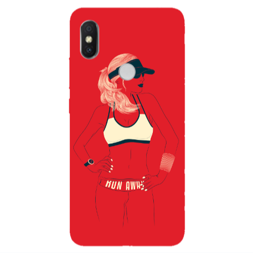 Xiaomi Redmi S2 Run away Transparent Silicone TPU Θήκη