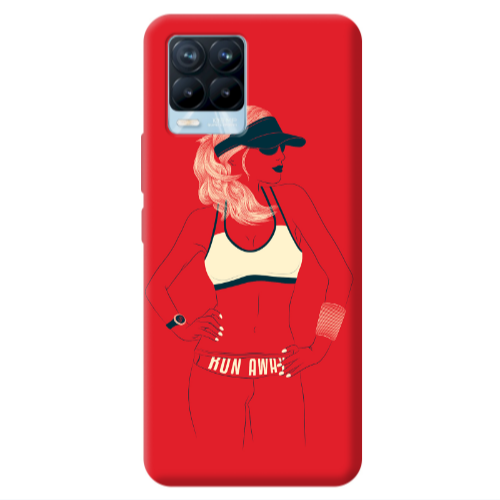 Realme 8 Pro Run away Transparent Silicone TPU Θήκη
