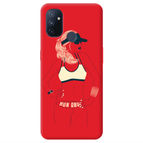 Oneplus Nord 100 Run away Transparent Silicone TPU Θήκη