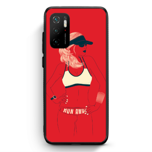Xiaomi Poco M3 Pro Run away Black Glossy Θήκη
