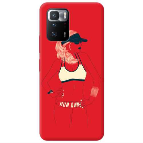 Xiaomi Poco X3 GT Run away Transparent Silicone TPU Θήκη