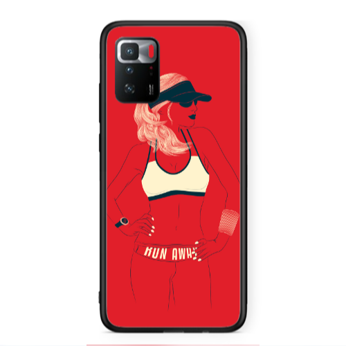 Xiaomi Poco X3 GT Run away Black Glossy Θήκη
