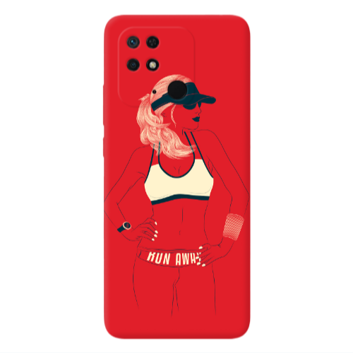 Xiaomi Poco C40 Run away Transparent Silicone TPU Θήκη