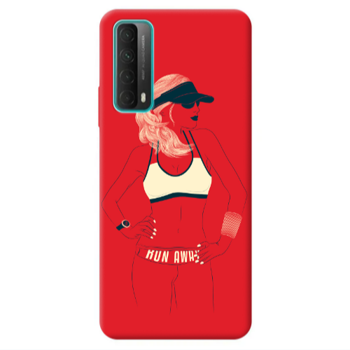 Huawei P Smart 2021 Run away Transparent Silicone TPU Θήκη