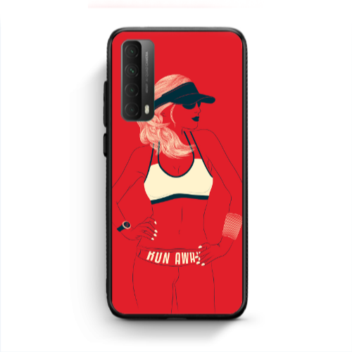 Huawei P Smart 2021 Run away Black Glossy Θήκη