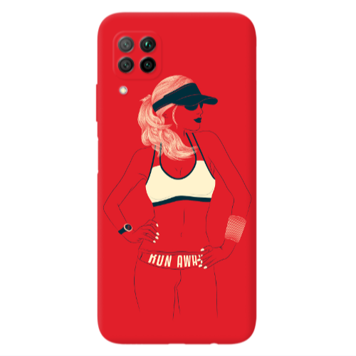 Huawei P40 Lite Run away Transparent Silicone TPU Θήκη