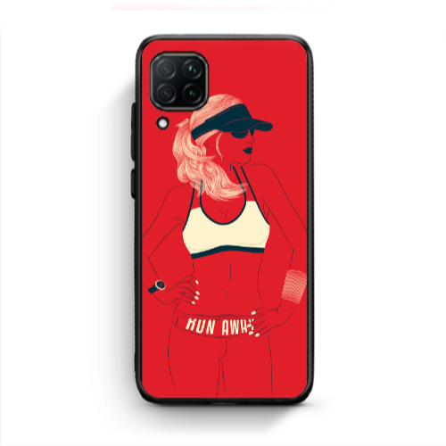Huawei P40 Lite Run away Black Glossy Θήκη