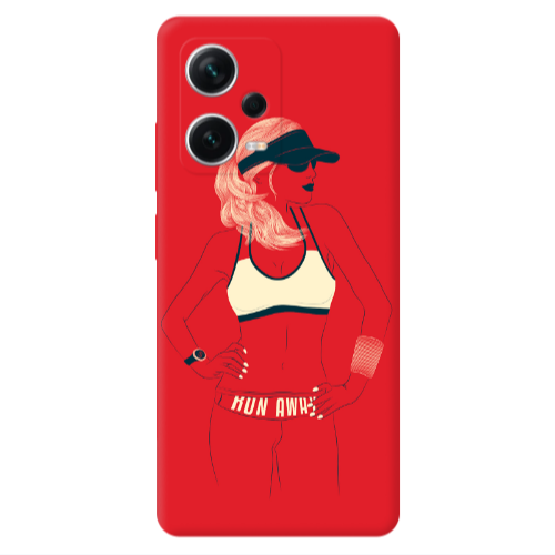 Xiaomi Redmi Note 12 5G Run away Transparent Silicone TPU Θήκη