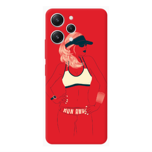 Xiaomi Redmi 12 Run away Transparent Silicone TPU Θήκη