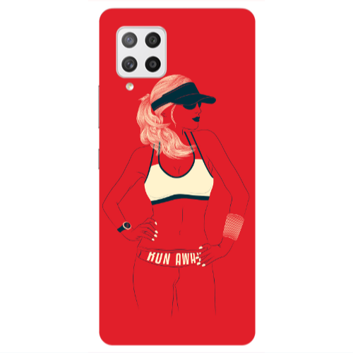 Samsung A42 5G Run away Transparent Silicone TPU Θήκη