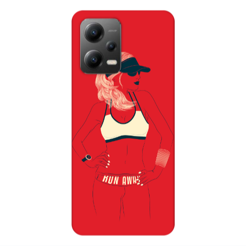 Xiaomi Poco X5 Run away Transparent Silicone TPU Θήκη