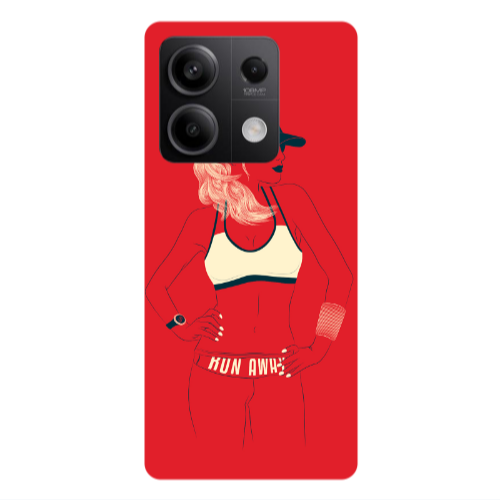 Xiaomi Redmi Note 13 5G Run away Transparent Silicone TPU Θήκη