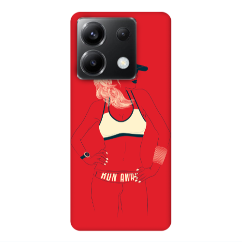 Xiaomi Poco X6 5G Run away Transparent Silicone TPU Θήκη