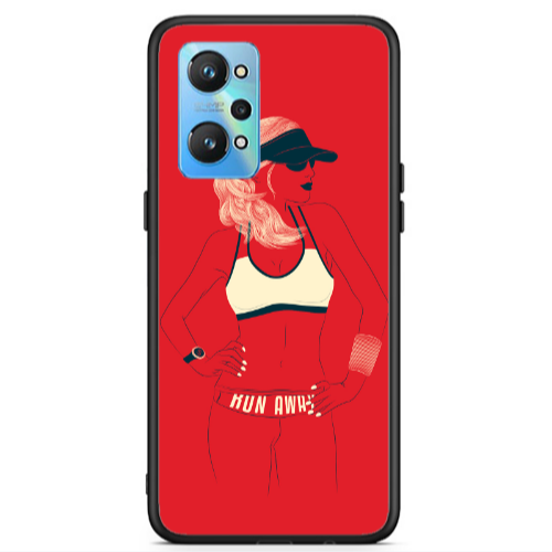 Realme Gt Neo 2 Run away Black Glossy Θήκη