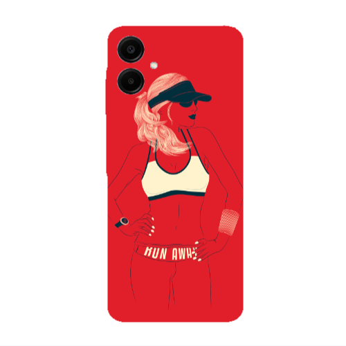 Samsung A06 Run away Transparent Silicone TPU Θήκη