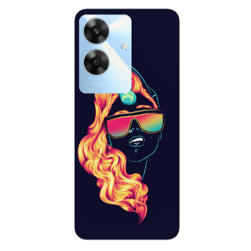 Realme Note 60 Horn style Transparent Silicone TPU Θήκη