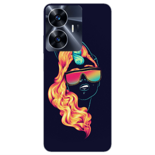 Realme Note 50 Horn style Transparent Silicone TPU Θήκη
