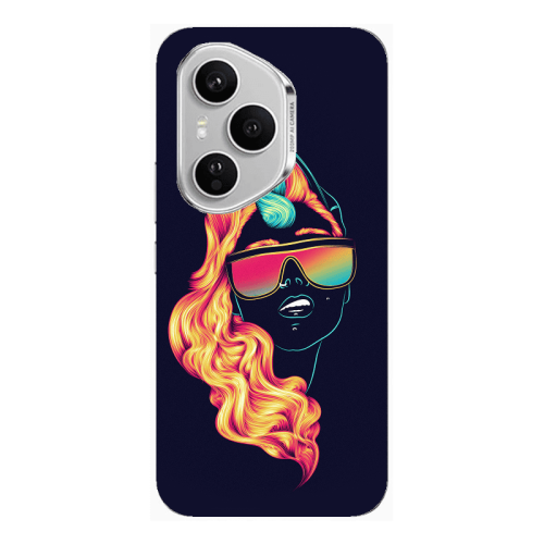 Honor Magic 400 Pro Horn style Transparent Silicone TPU Θήκη