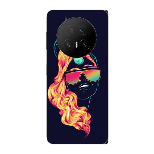 Honor Magic V5 Horn style Transparent Silicone TPU Θήκη