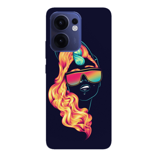Oppo Reno13 FS Horn style Transparent Silicone TPU Θήκη