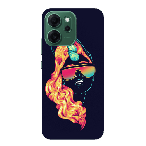 Oppo 14 F Horn style Transparent Silicone TPU Θήκη