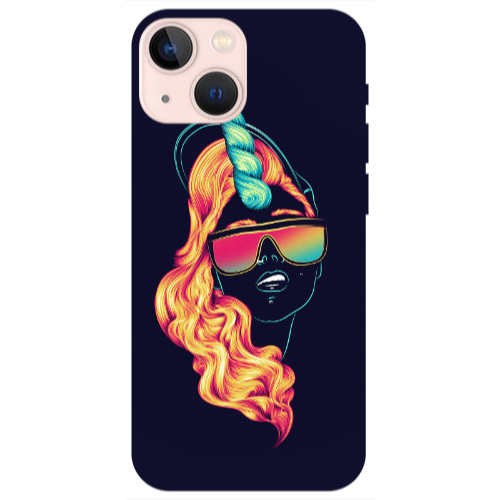 Apple iPhone 13 Horn style Transparent Silicone TPU Θήκη