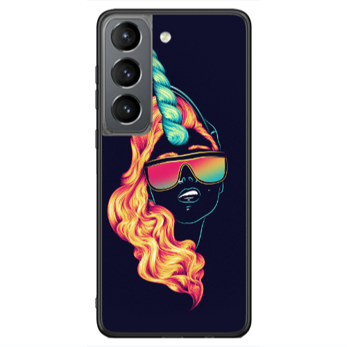 Samsung S21 Ultra Horn style Black Glossy Θήκη