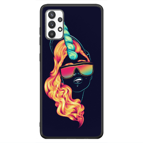 Samsung A13 4G Horn style Black Glossy Θήκη