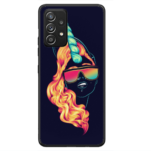Samsung A53 Horn style Black Glossy Θήκη